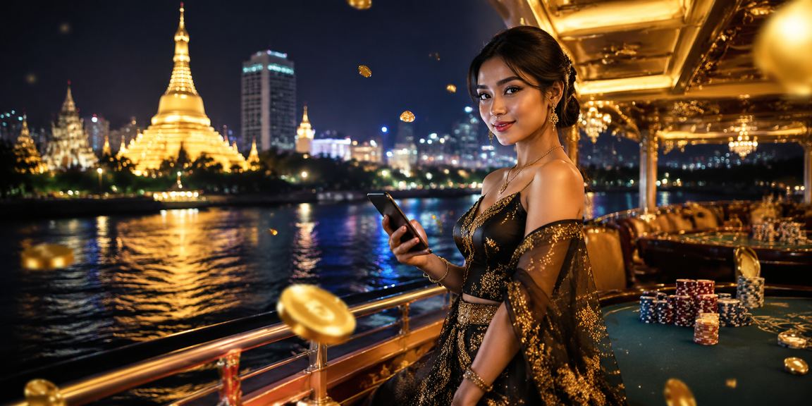 ရန်ကုန်ဆူလီဘုရားအနားရှိ မိုဘိုင်းကာစီနို ပုံရိပ်